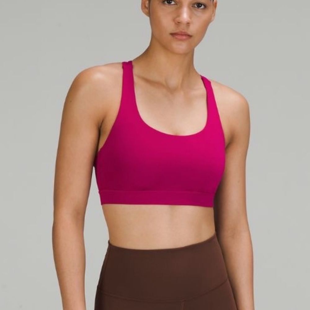 Lululemon Energy Bra in Wild Berry Size 2